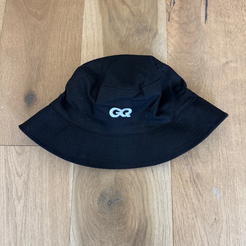 GQ Black Bucket Hat Brand New